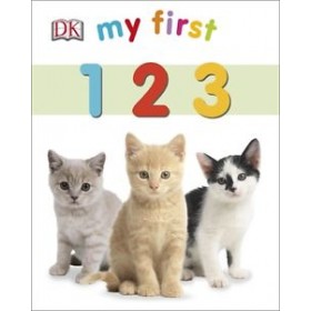 My First 123 by DK (Board Book)